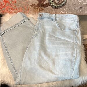 J. Jill Women's Soft Blue Straight Leg jeans 👖